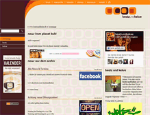 Tablet Screenshot of beatzundkekse.de